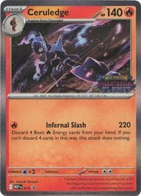 Ceruledge - 014 [Staff] - ME: Mega Evolution Promo - Pokemon card