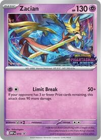 Zacian - 015 - ME: Mega Evolution Promo - Pokemon card