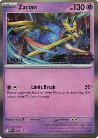 Zacian - 015 [Staff] - ME: Mega Evolution Promo - Pokemon card