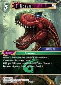 T-Rexaur - Journey of Discovery - Final Fantasy TCG card