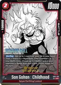 Son Gohan : Childhood - SB02-005 - Manga Booster 02 Release Event Cards - Dragon Ball Super: Fusion World card
