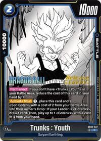 Trunks : Youth - Manga Booster 02 Release Event Cards - Dragon Ball Super: Fusion World card