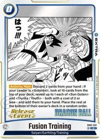 Fusion Training - Manga Booster 02 Release Event Cards - Dragon Ball Super: Fusion World card