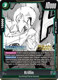 Krillin - SB02-034 - Manga Booster 02 Release Event Cards - Dragon Ball Super: Fusion World card