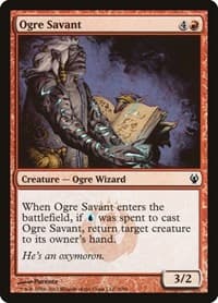 Ogre Savant - Duel Decks: Izzet vs. Golgari - Magic: The Gathering card
