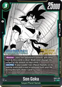 Son Goku - SB02-036 - Manga Booster 02 Release Event Cards - Dragon Ball Super: Fusion World card