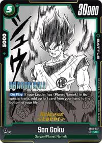 Son Goku - SB02-037 - Manga Booster 02 Release Event Cards - Dragon Ball Super: Fusion World card