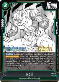 Nail - Manga Booster 02 Release Event Cards - Dragon Ball Super: Fusion World card