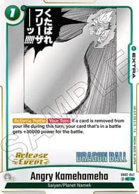 Angry Kamehameha - Manga Booster 02 Release Event Cards - Dragon Ball Super: Fusion World card