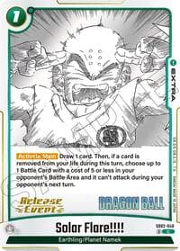 Solar Flare!!!! - Manga Booster 02 Release Event Cards - Dragon Ball Super: Fusion World card