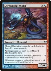 Shrewd Hatchling - Duel Decks: Izzet vs. Golgari - Magic: The Gathering card