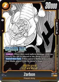 Zarbon - SB02-051 - Manga Booster 02 Release Event Cards - Dragon Ball Super: Fusion World card