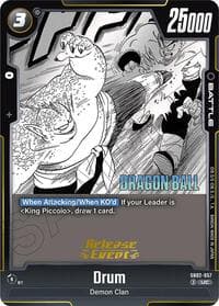 Drum - Manga Booster 02 Release Event Cards - Dragon Ball Super: Fusion World card
