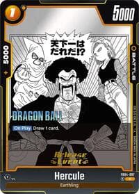 Hercule - Manga Booster 02 Release Event Cards - Dragon Ball Super: Fusion World card