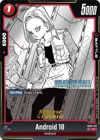 Android 18 - FB06-013 - Manga Booster 02 Release Event Cards - Dragon Ball Super: Fusion World card