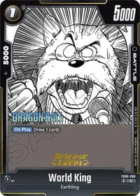 World King - Manga Booster 02 Release Event Cards - Dragon Ball Super: Fusion World card
