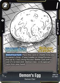 Demon's Egg - Manga Booster 02 Release Event Cards - Dragon Ball Super: Fusion World card
