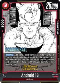 Android 16 - Manga Booster 02 Release Event Cards - Dragon Ball Super: Fusion World card