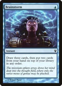 Brainstorm - Duel Decks: Izzet vs. Golgari - Magic: The Gathering card