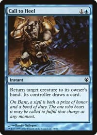 Call to Heel - Duel Decks: Izzet vs. Golgari - Magic: The Gathering card