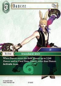 Dancer - Journey of Discovery - Final Fantasy TCG card