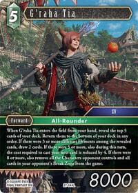 G'raha Tia - Journey of Discovery - Final Fantasy TCG card