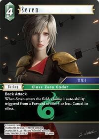 Seven - Journey of Discovery - Final Fantasy TCG card