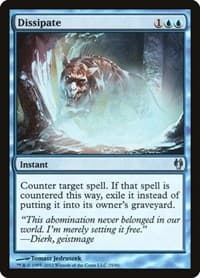 Dissipate - Duel Decks: Izzet vs. Golgari - Magic: The Gathering card