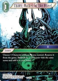Chaos, Walker of the Wheel - Journey of Discovery - Final Fantasy TCG card