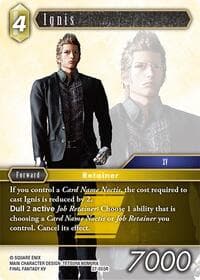 Ignis - Journey of Discovery - Final Fantasy TCG card