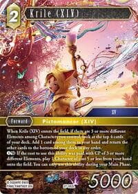 Krile (XIV) - Journey of Discovery - Final Fantasy TCG card