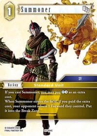 Summoner - Journey of Discovery - Final Fantasy TCG card