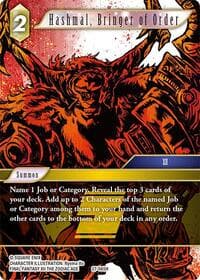 Hashmal, Bringer of Order - Journey of Discovery - Final Fantasy TCG card