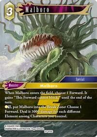 Malboro - Journey of Discovery - Final Fantasy TCG card