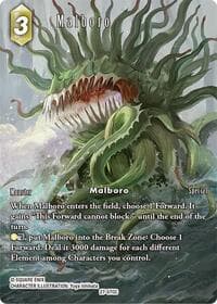 Malboro (Full Art) - Journey of Discovery - Final Fantasy TCG card