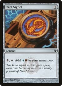 Izzet Signet - Duel Decks: Izzet vs. Golgari - Magic: The Gathering card