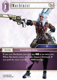 Machinist - Journey of Discovery - Final Fantasy TCG card