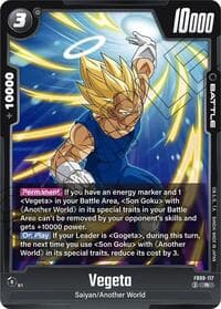 Vegeta - FB08-117 - Saiyan's Pride - Dragon Ball Super: Fusion World card