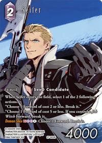 Seifer (Full Art) - Journey of Discovery - Final Fantasy TCG card