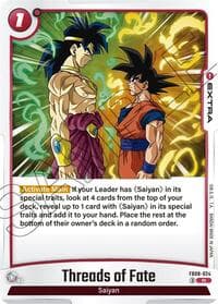 Threads of Fate - Saiyan's Pride - Dragon Ball Super: Fusion World card