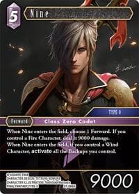 Nine - Journey of Discovery - Final Fantasy TCG card