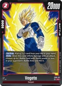 Vegeta - FB08-021 - Saiyan's Pride - Dragon Ball Super: Fusion World card