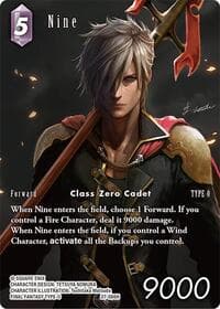 Nine (Full Art) - Journey of Discovery - Final Fantasy TCG card