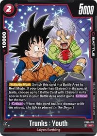 Trunks : Youth - FB08-015 - Saiyan's Pride - Dragon Ball Super: Fusion World card
