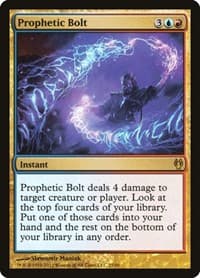 Prophetic Bolt - Duel Decks: Izzet vs. Golgari - Magic: The Gathering card