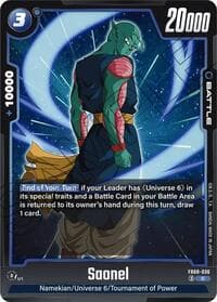 Saonel - Saiyan's Pride - Dragon Ball Super: Fusion World card