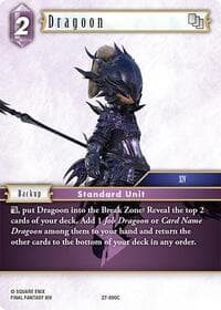 Dragoon - Journey of Discovery - Final Fantasy TCG card
