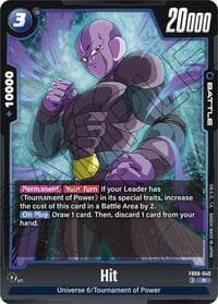 Hit - Saiyan's Pride - Dragon Ball Super: Fusion World card