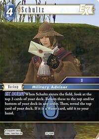 Schultz EX - Journey of Discovery - Final Fantasy TCG card