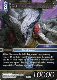 Sin - Journey of Discovery - Final Fantasy TCG card